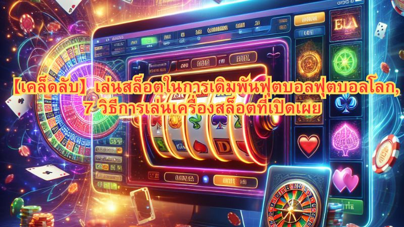 【เคล็ดลับ】เล่นสล็อตในการเดิมพันฟุตบอลฟุตบอลโลก, 7 วิธีการเล่นเครื่องสล็อตที่เปิดเผย